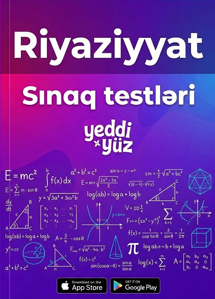 Riyaziyyat — sınaq kitabı